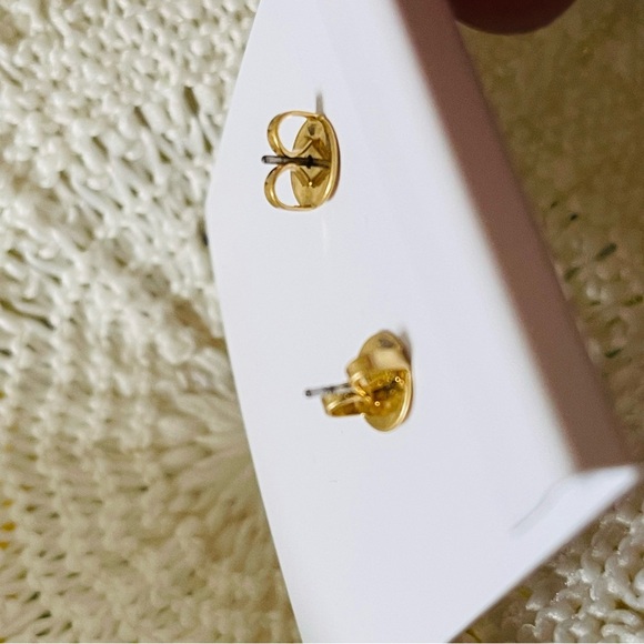 TORY BURCH Dangle Earrings Roxanne blue crystal - Picture 3 of 7